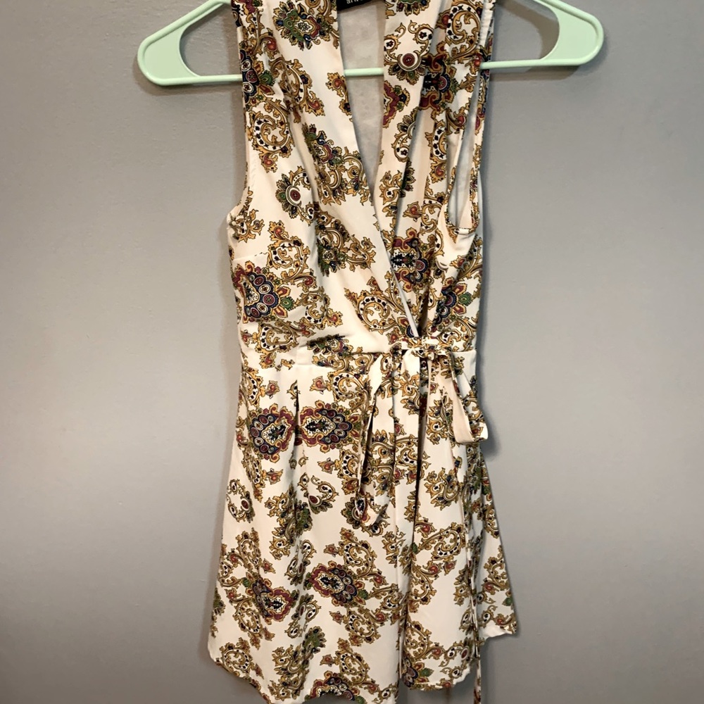 Patterned wrap dress - Picture 2 of 2